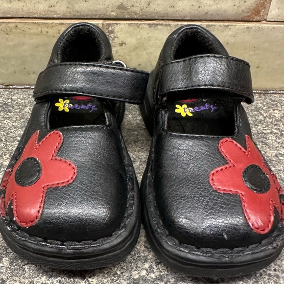 Buster Brown Black Mary Jane Toddler Shoes Size 7 - Picture 10 of 11
